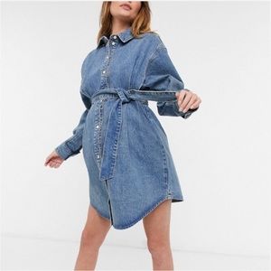 ASOS Denim Maternity Dress